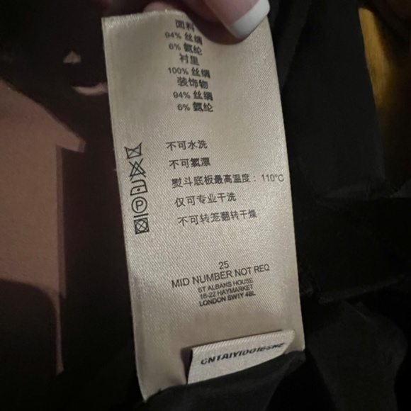 Burberry Silk A-Line Dress - Picture 6 of 7